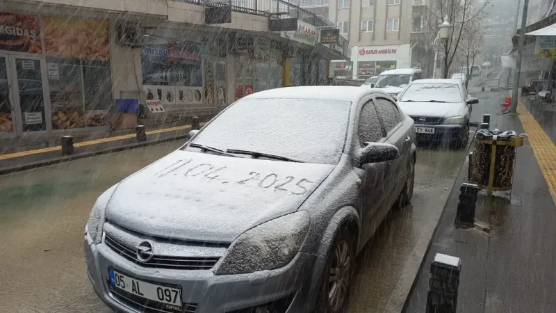 Amasya’da nisan ortasında kar etkili oldu – Birlik Haber Ajansı