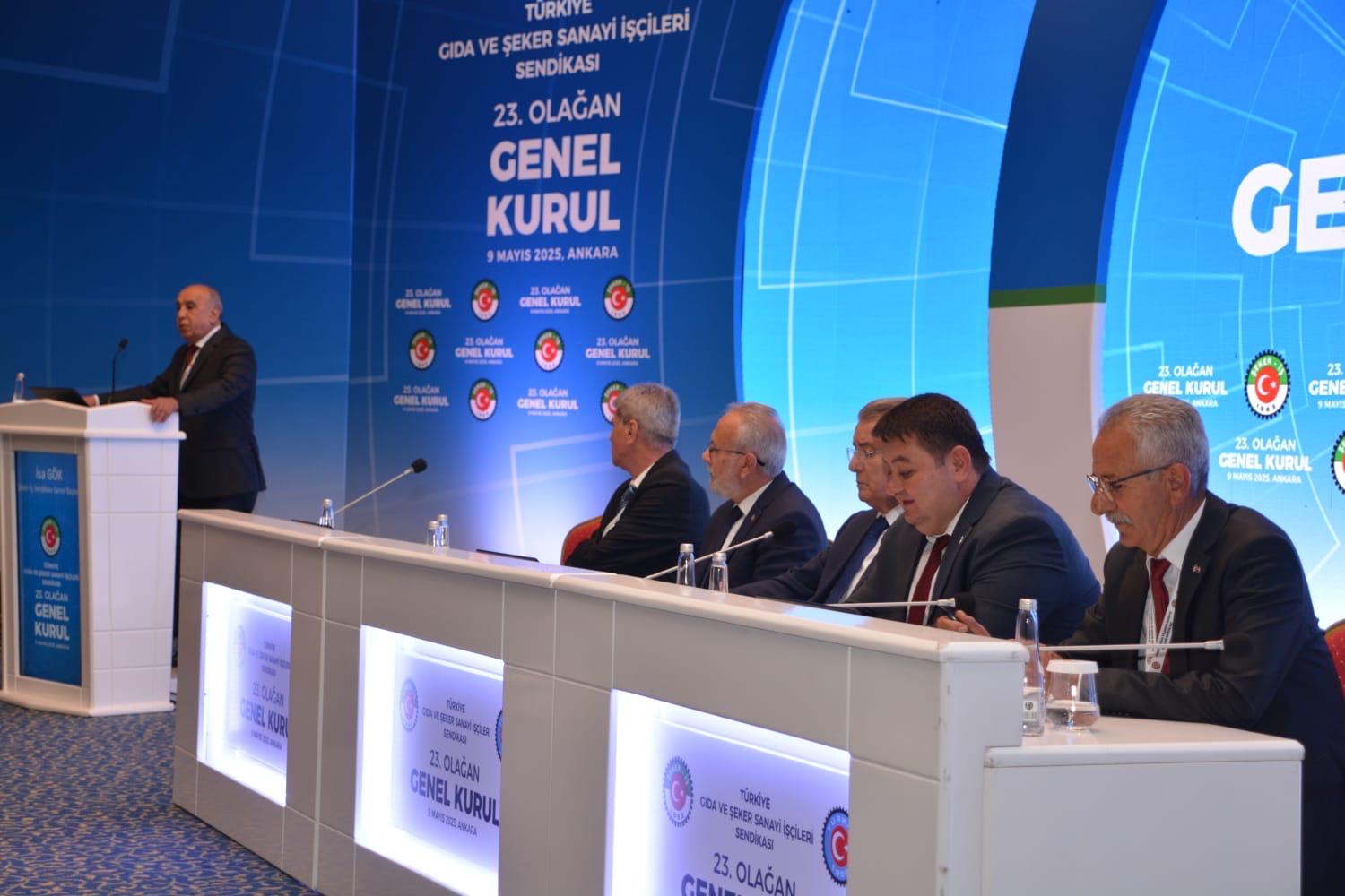 Genel Başkan Yeşil, Şeker-İş Kongresinde yer aldı – Birlik Haber Ajansı
