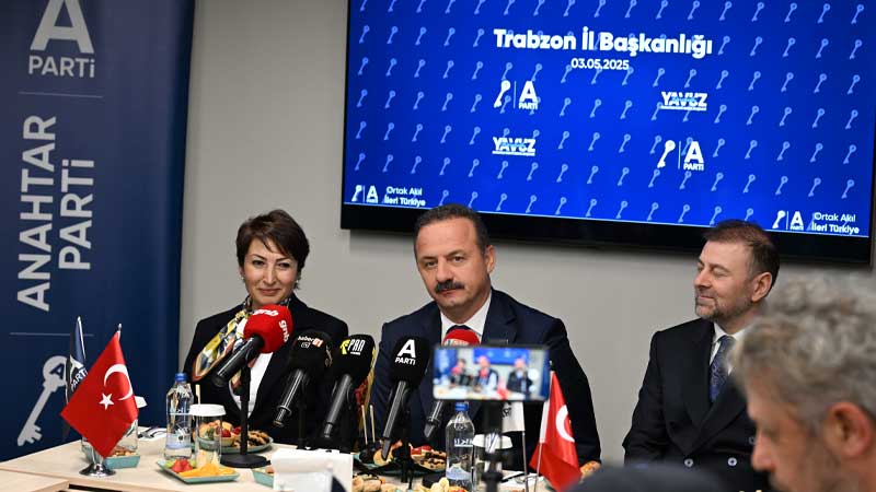 Yavuz Ağıralioğlu’ndan Trabzon’da önemli mesajlar: “Türkiye betonla değil, demir yolu ile kalkınmalı” – Birlik Haber Ajansı