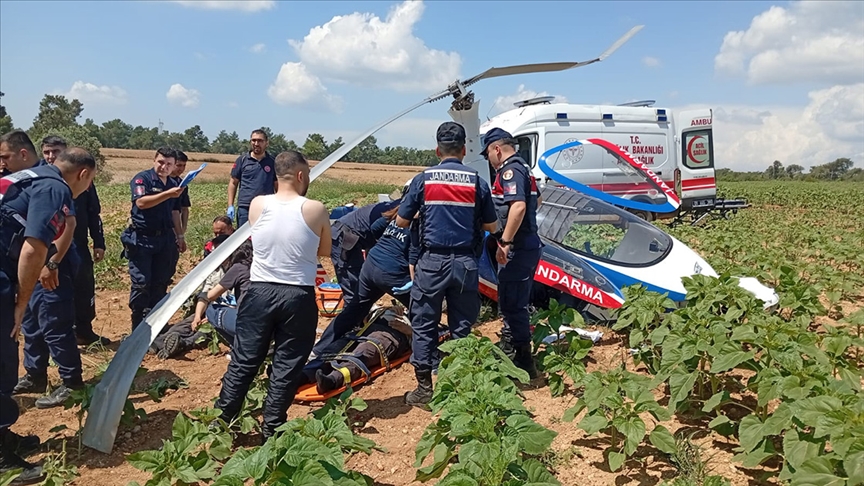 Adana’da jandarmaya ait cayrokopter araziye sert iniş yaptı – Birlik Haber Ajansı