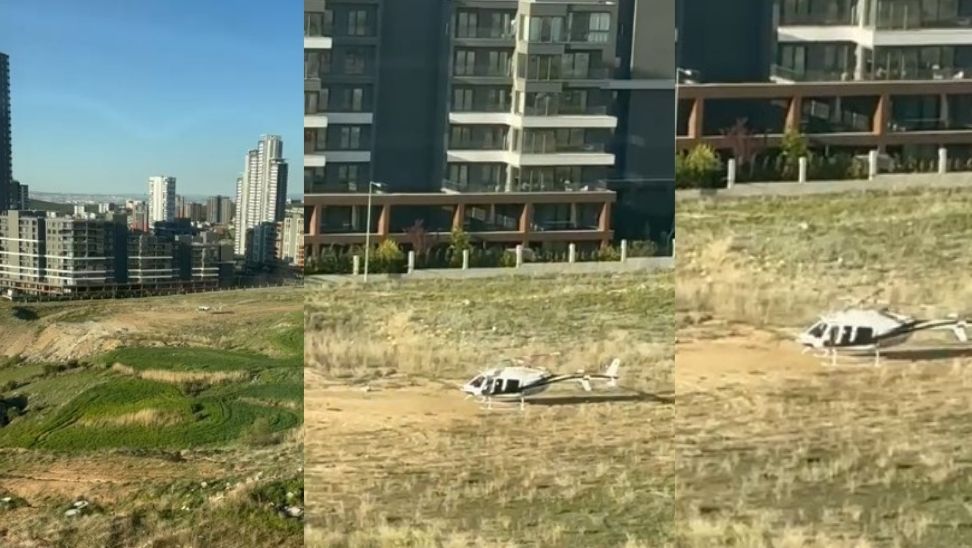 Ankara’da mahalle arasına inen gizemli helikopter araştırılıyor! – Birlik Haber Ajansı
