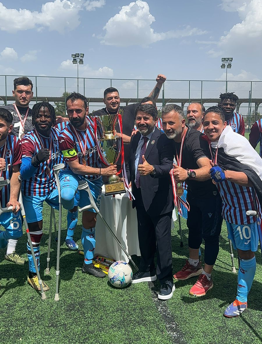 Trabzon Büyükşehir Ampute, Türkiye üçüncüsü oldu – Birlik Haber Ajansı