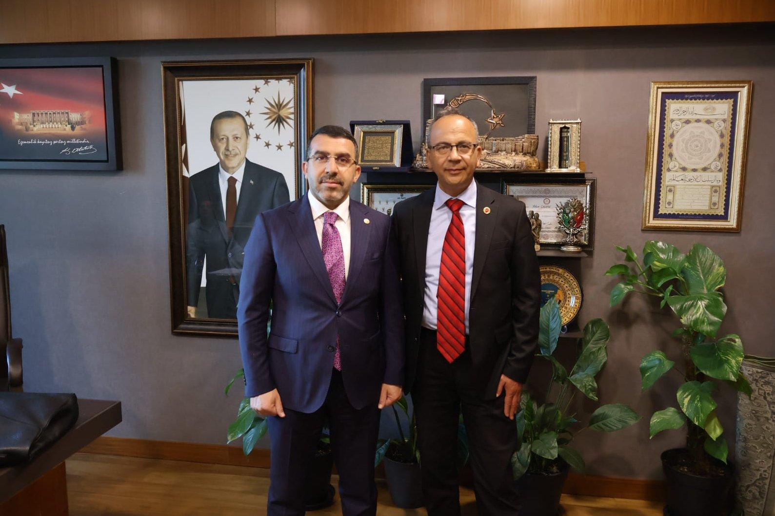 Kars 3. Noteri Timuçin Timur’dan Milletvekili Adem Çalkın’a ziyaret – Birlik Haber Ajansı