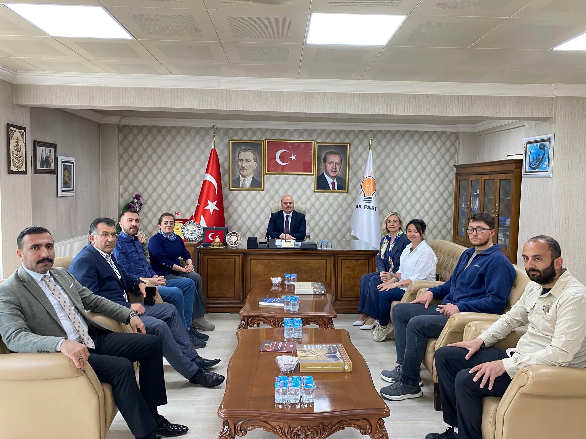 AK Parti Kars İl Başkanlığı’na Kızılay Kars Şubesi’nden ziyaret – Birlik Haber Ajansı