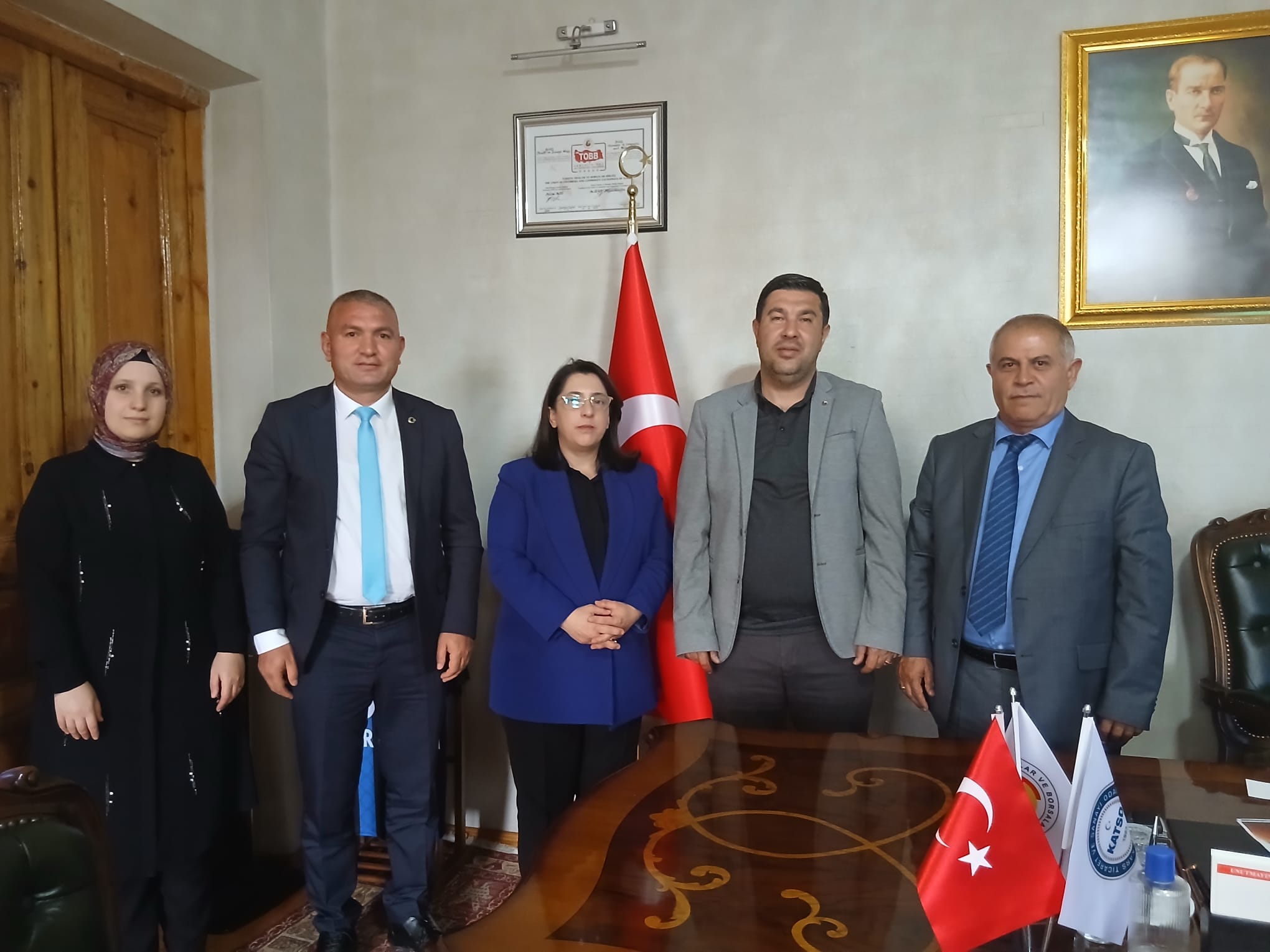 Kars SGK heyetinden TSO’ya ziyaret – Birlik Haber Ajansı