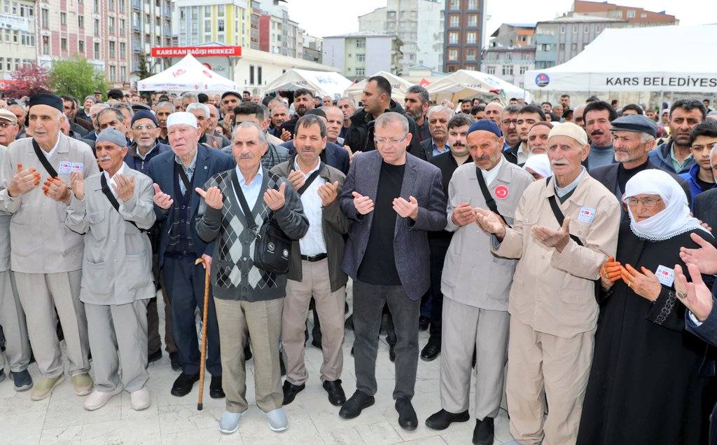 Hacı adayları Kars’tan “Harem-i Şerife” dualarla uğurlandı – Birlik Haber Ajansı