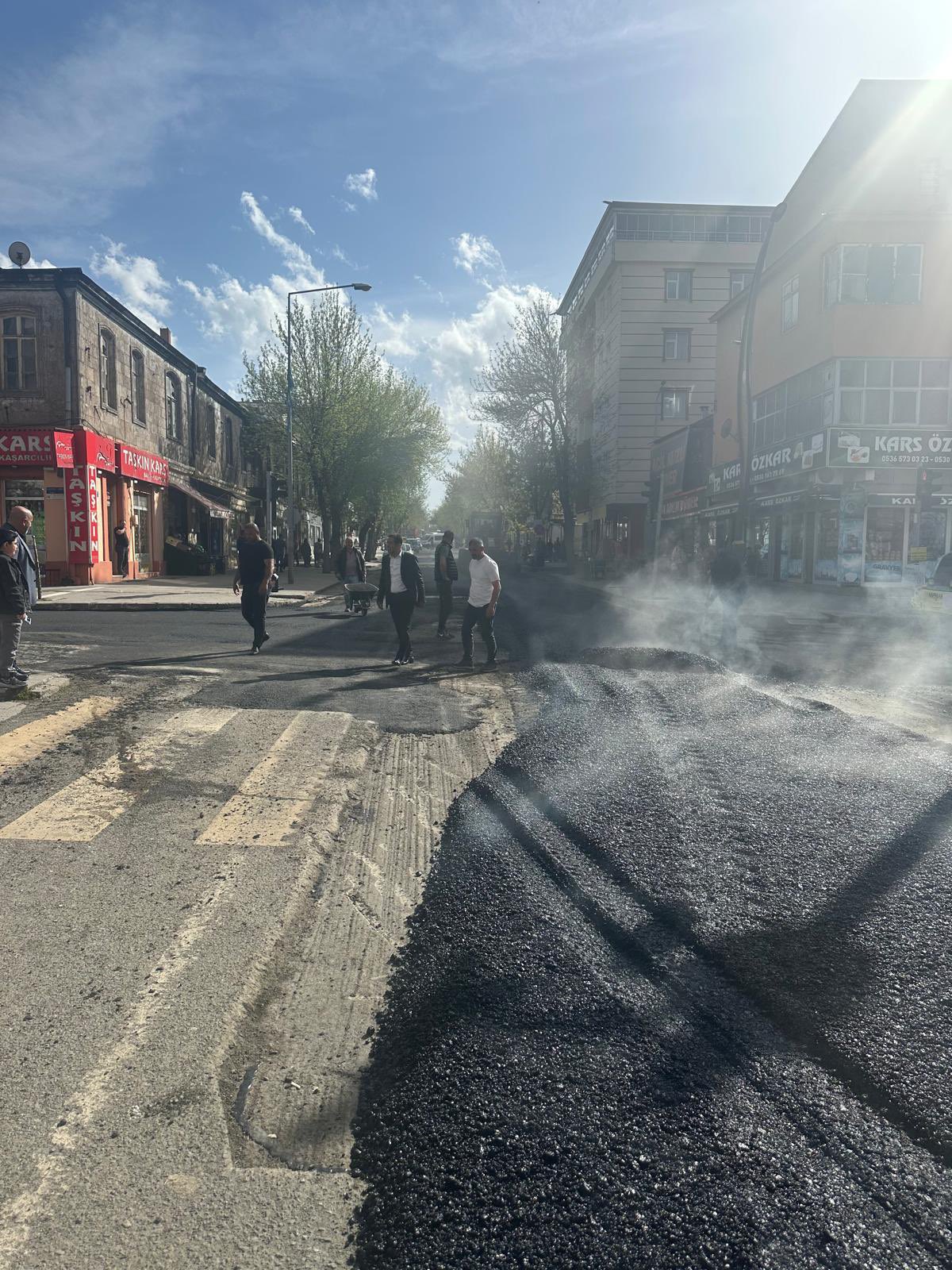Kars Belediyesinden yol yapım seferberliği – Birlik Haber Ajansı