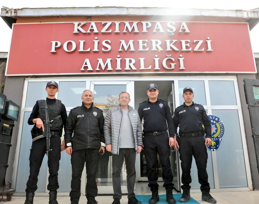 Vali Polat’tan Kazımpaşa Polis Merkezi’ne ziyaret – Birlik Haber Ajansı