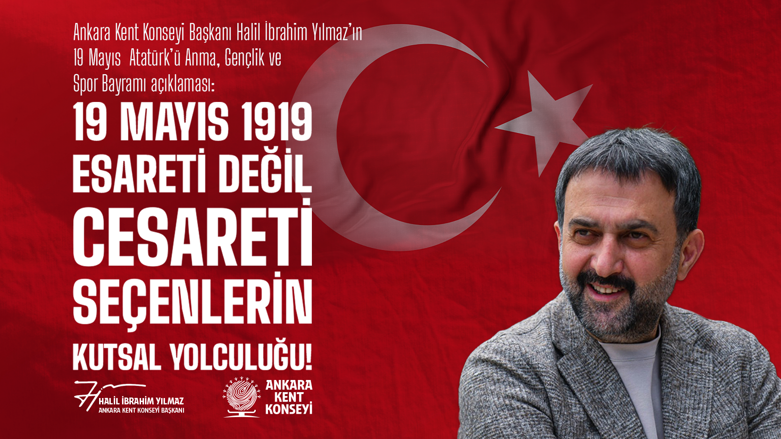 AKK Başkanı Yılmaz’dan 19 Mayıs mesajı: Esareti değil cesareti seçtik – Birlik Haber Ajansı