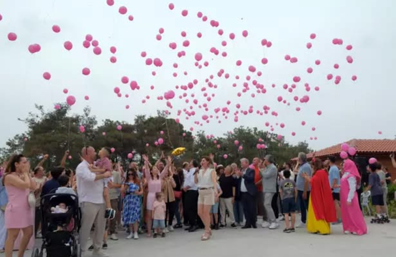 Balonlar, kampanyası tamamlanan SMA’lı Arven için gökyüzüne bırakıldı – Birlik Haber Ajansı