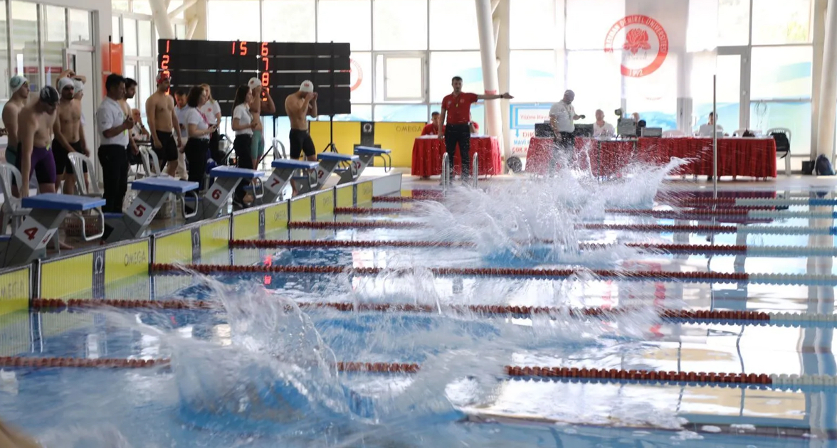 SDÜ’de Türkiye Üniversitelerarası Yüzme Şampiyonası heyecanı – Birlik Haber Ajansı