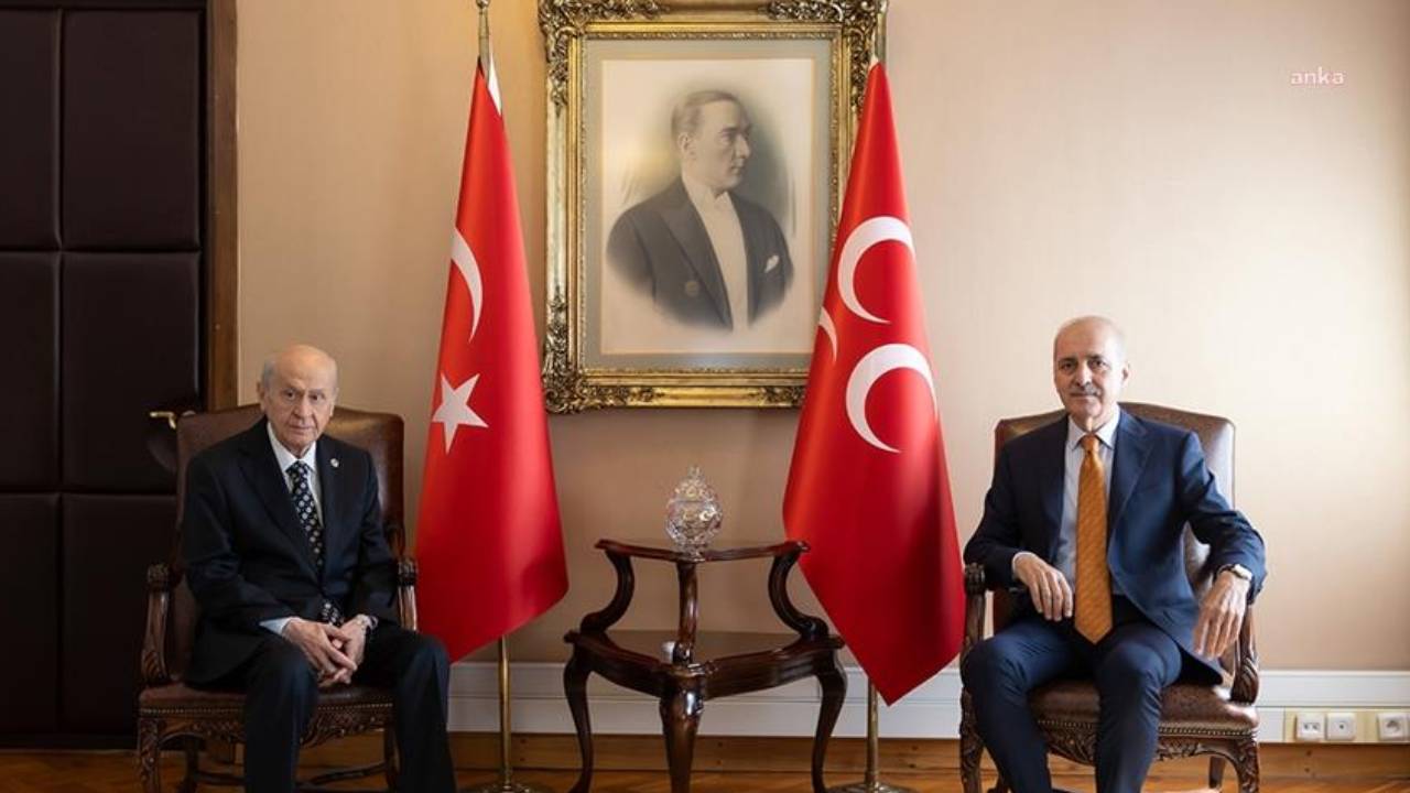 Numan Kurtulmuş, MHP Genel Başkanı Devlet Bahçeli’yi ziyaret etti