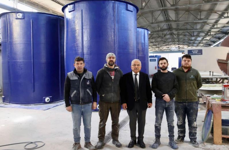 Ordu Büyükşehir’in ürettiği su depoları kırsal mahalelerde yerini alıyor – Birlik Haber Ajansı