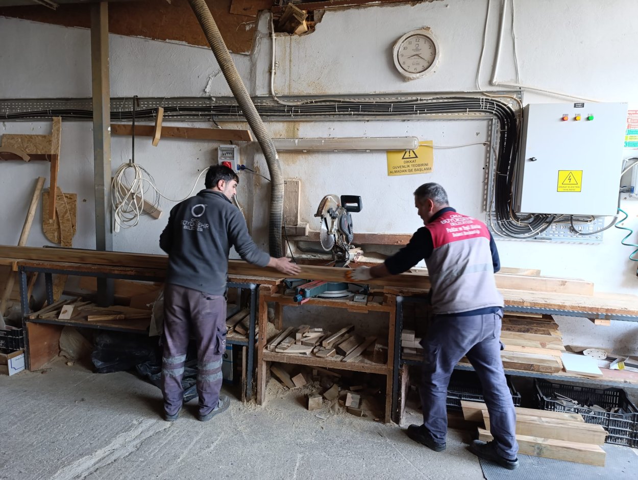 Ordu Büyükşehir’den parklara estetik katan atölye – Birlik Haber Ajansı