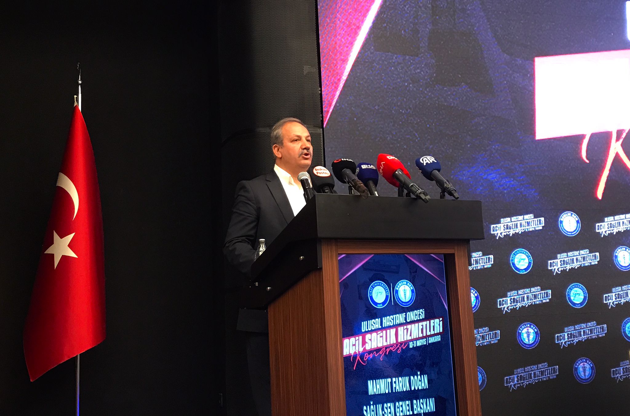 Sağlık Sen Başkanı Doğan: Ankara’da 112 çalışanlarına sendikalarına bakılmaksızın otellerimizin kapısı açık olacak – Birlik Haber Ajansı