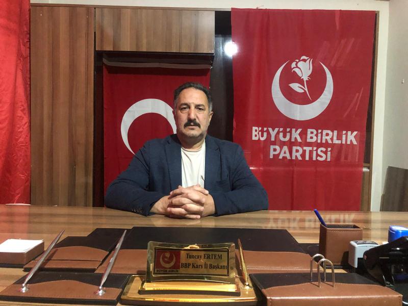 BBP Kars İl Başkanı Tuncay Ertem, görevinden istifa etti – Birlik Haber Ajansı