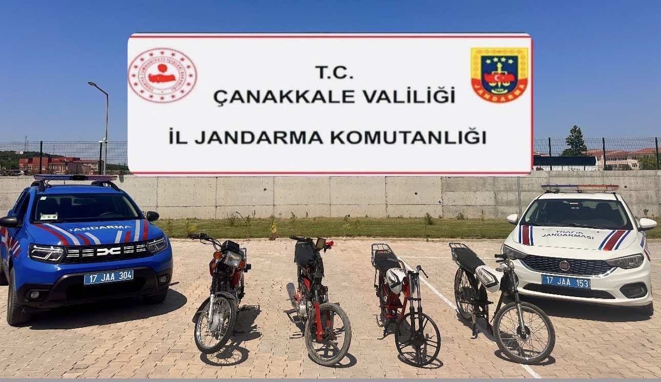 Çanakkale’de trafik magandaları jandarmadan kaçamadı – Birlik Haber Ajansı