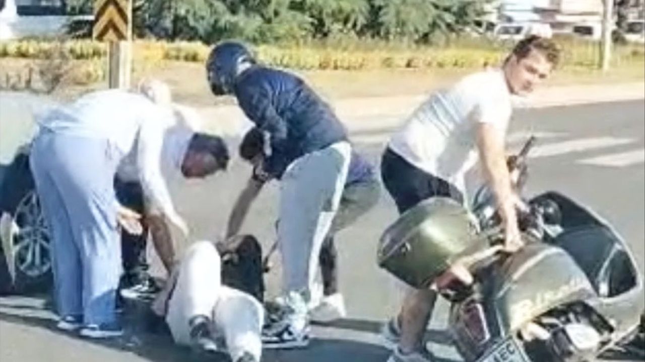 Düzce’de motosiklet sürücüsü yola savruldu – Birlik Haber Ajansı