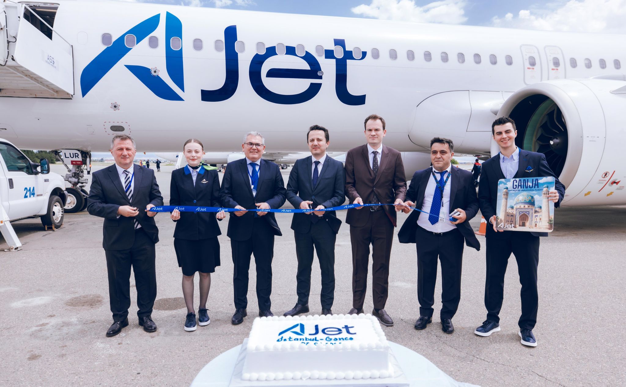 AJet’in Nahçıvan-Gence uçuşları törenle başladı – Birlik Haber Ajansı