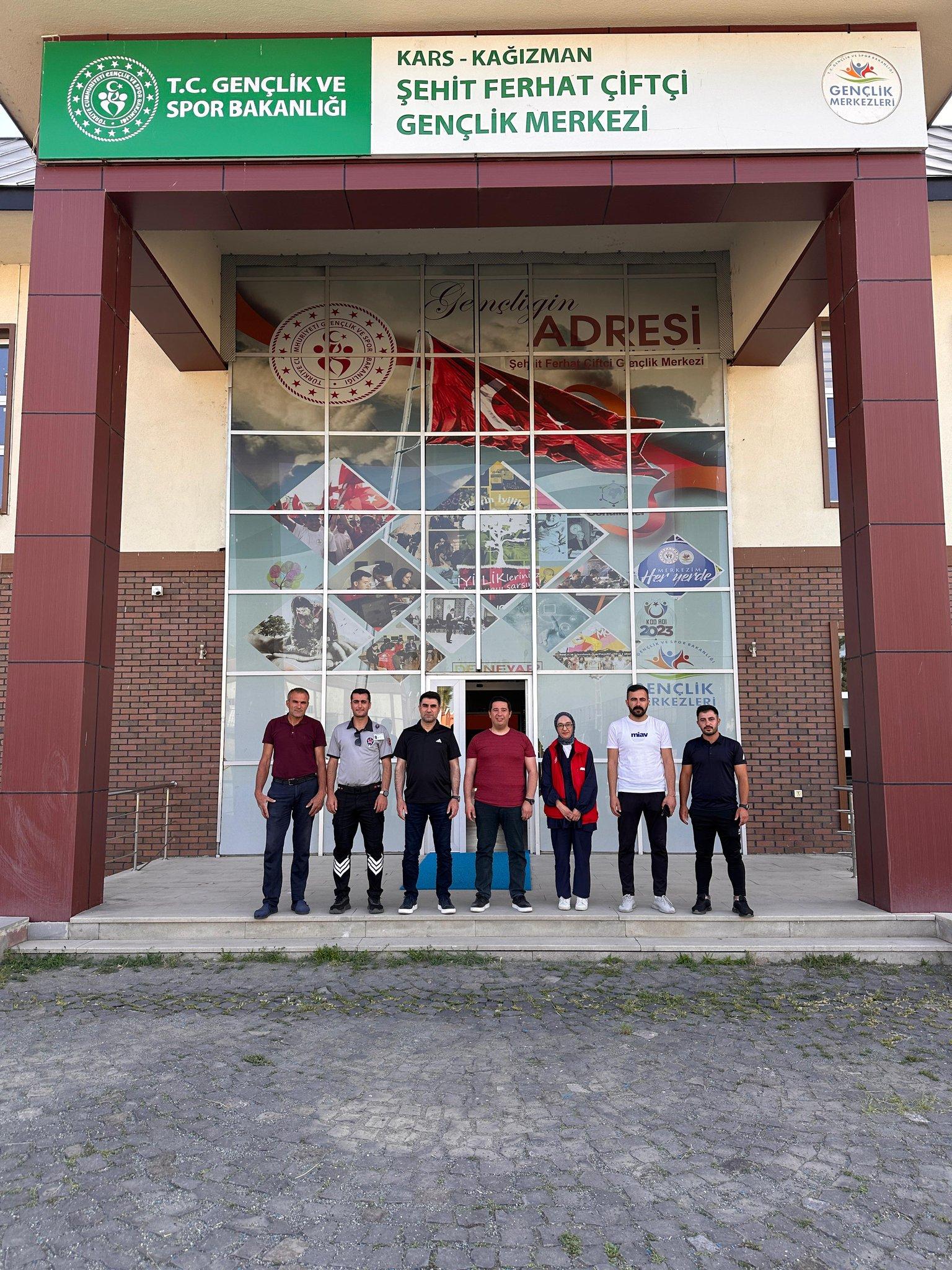 Mehmet Başköylü’den Kağızman Şehit Ferhat Çiftçi Gençlik Merkezi’ne ziyaret – Birlik Haber Ajansı