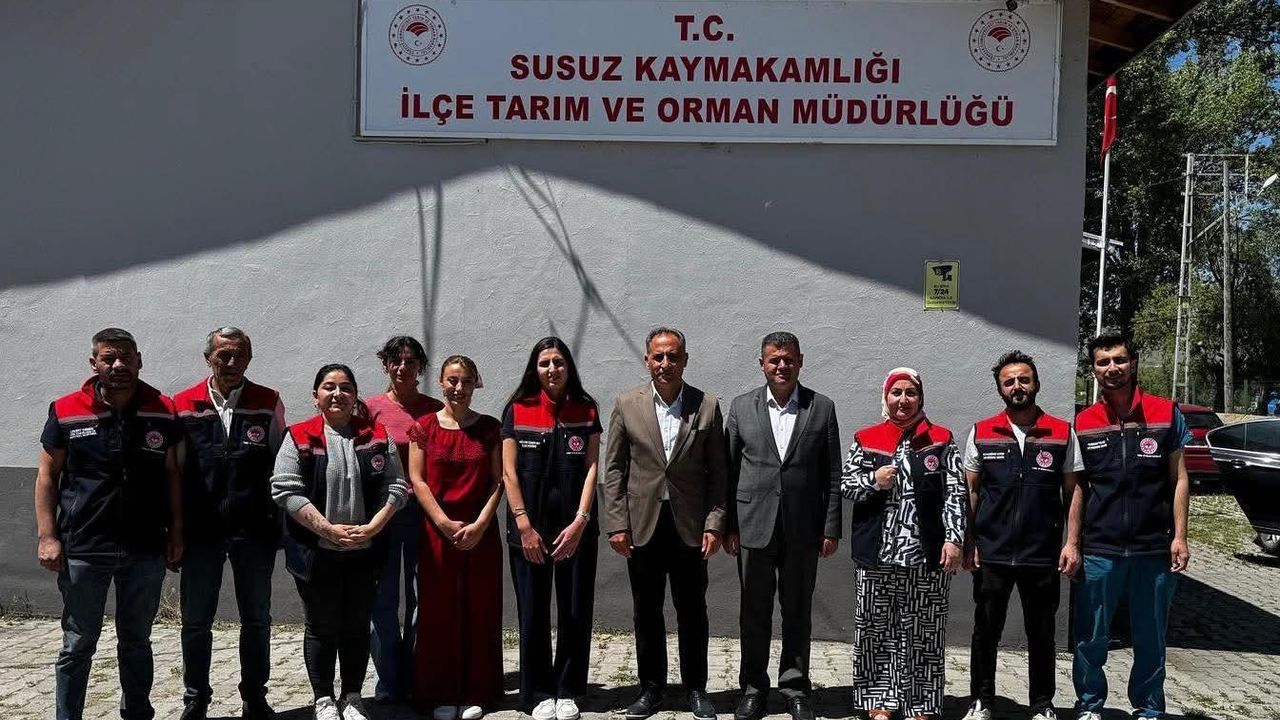 Kars Tarım ve Orman İl Müdürü Enver Aydın’dan Susuz İlçe Müdürlüğü’ne ziyaret – Birlik Haber Ajansı