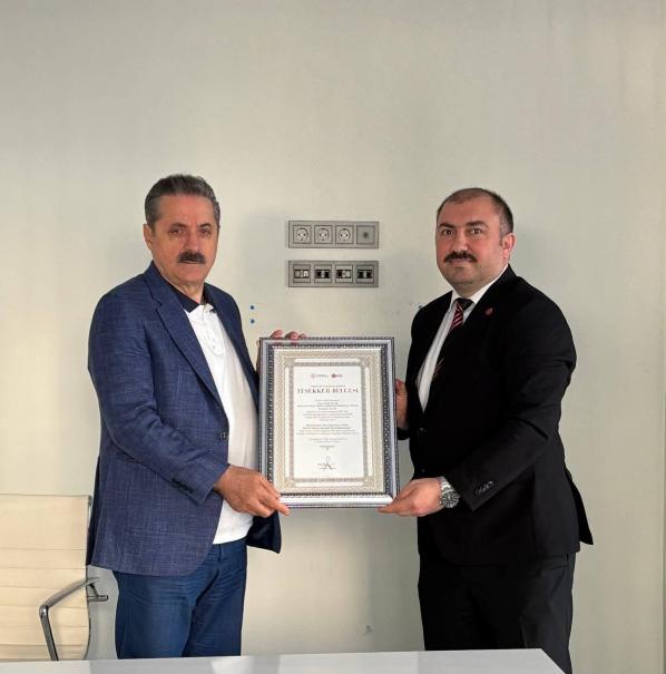 Bursa Vakıflar Bölge Müdürü Haluk Yıldız’dan Faruk Çelik’e ziyaret – Birlik Haber Ajansı