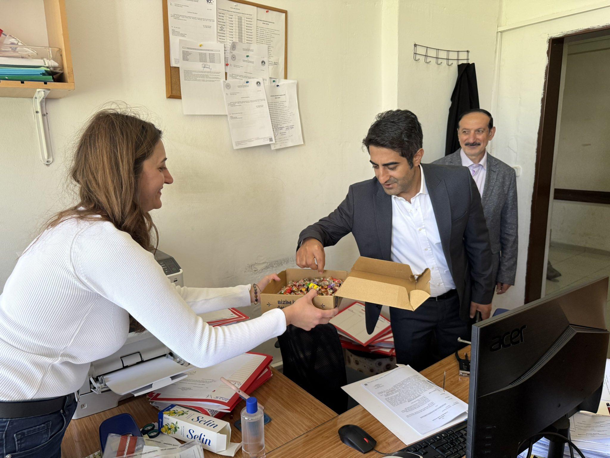 Kaymakam Enis Aslantatar, Kurban Bayramı’nda personelle bayramlaştı – Birlik Haber Ajansı