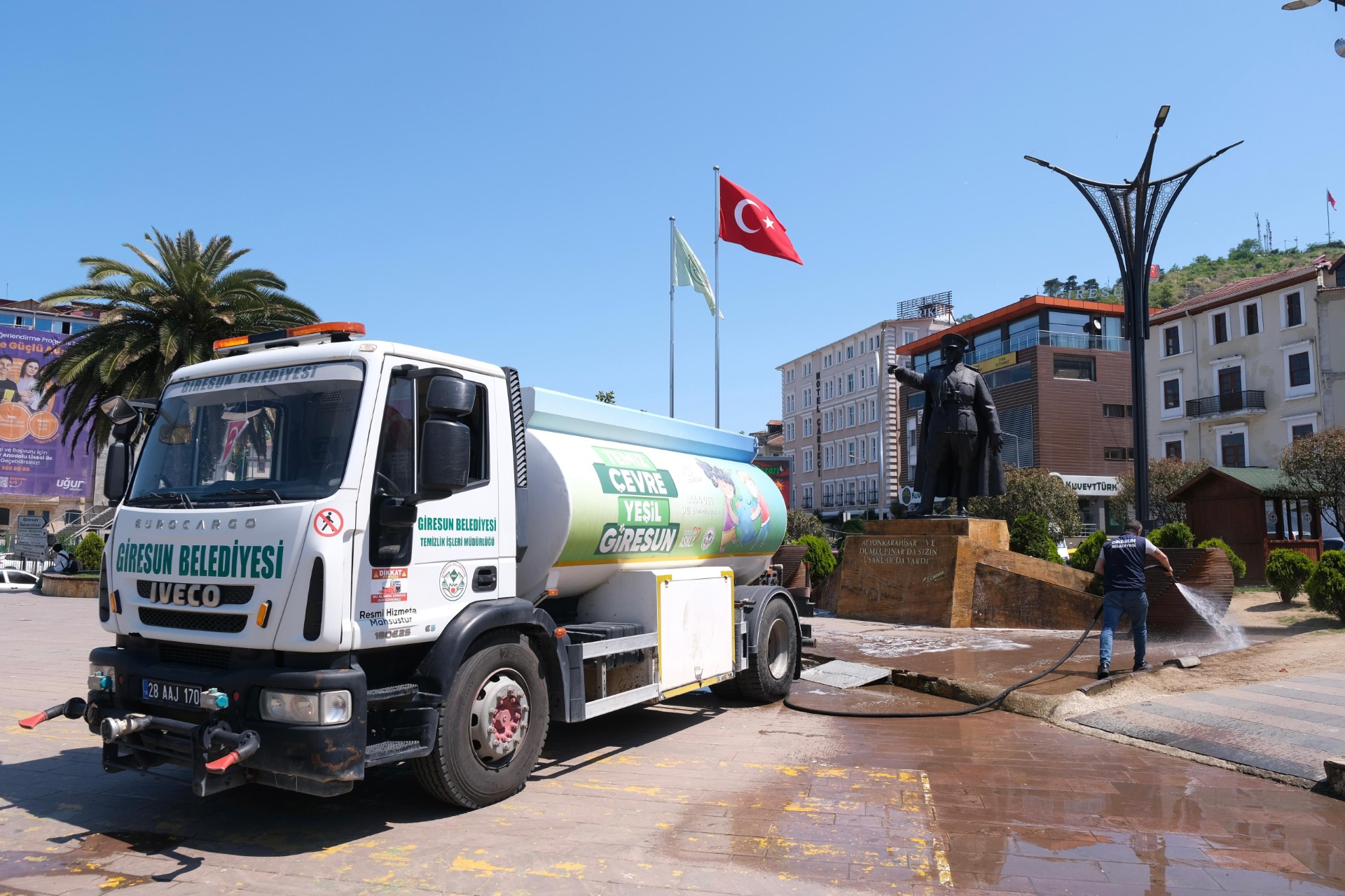 Giresun’un cadde ve sokakları temizleniyor – Birlik Haber Ajansı