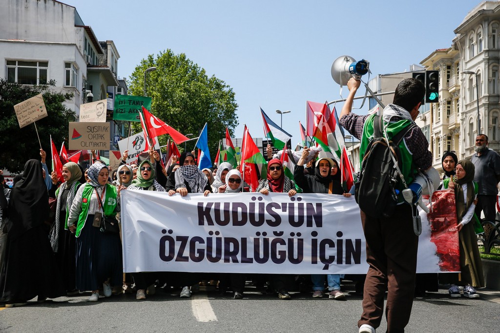 İstanbul, Filistin’in özgürlüğü için yürüdü – Birlik Haber Ajansı