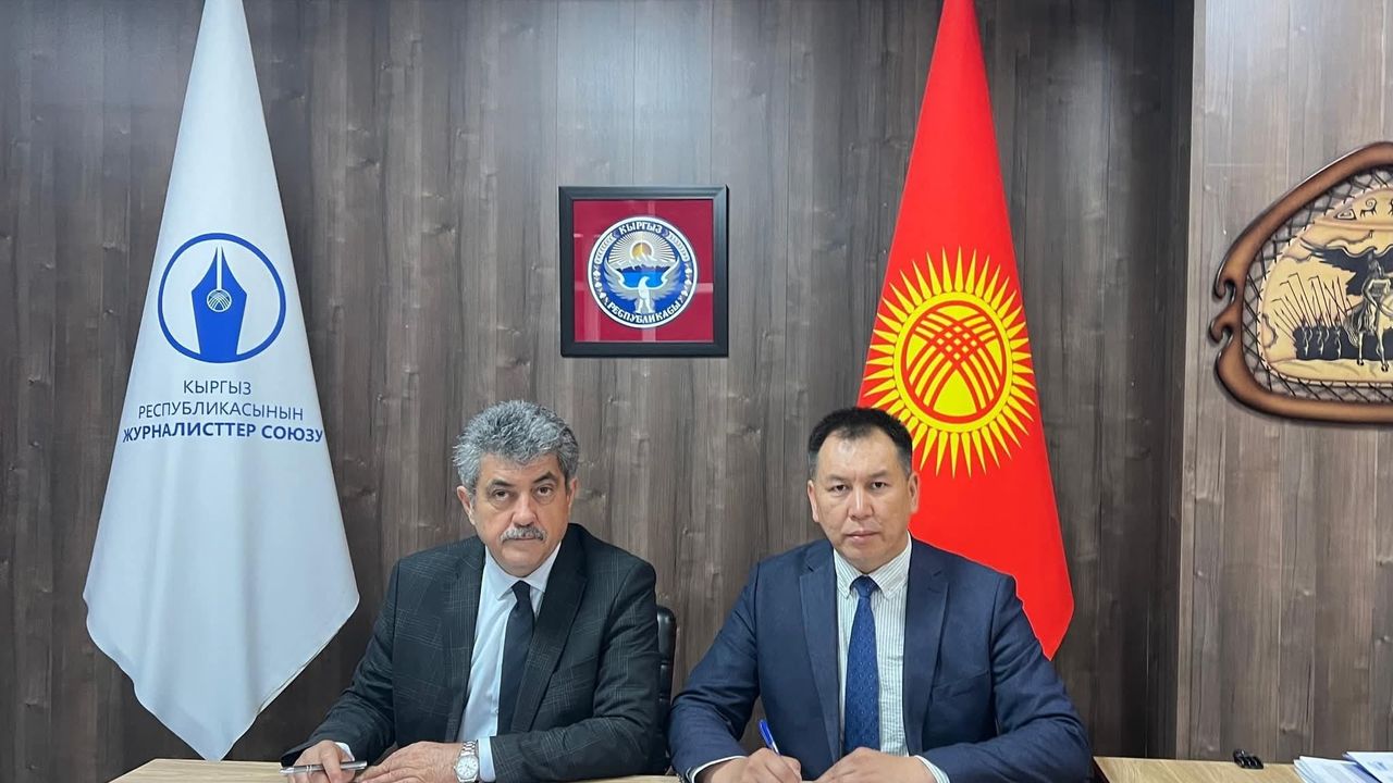 Türk Dünyası Gazeteciler Federasyonu ile Kırgızistan Gazeteciler Birliği arasında iş birliği protokolü imzalandı – Birlik Haber Ajansı