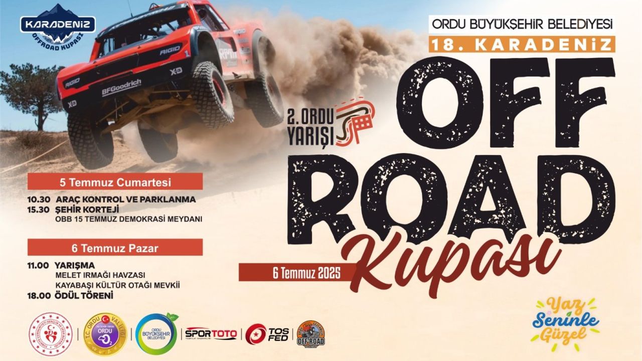 Off-Road Karadeniz Kupası Yarışları Ordu’da – Birlik Haber Ajansı