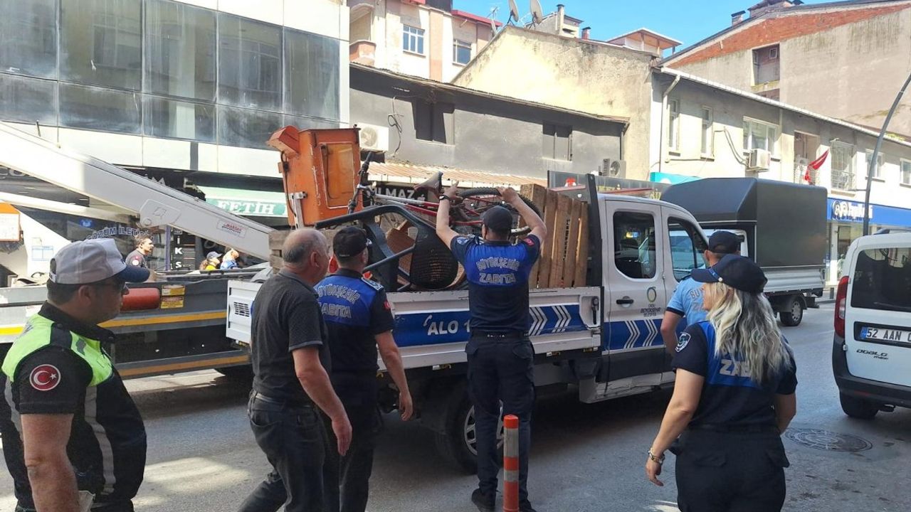 Ordu belediyesi kaldırım işgaline son veriyor – Birlik Haber Ajansı