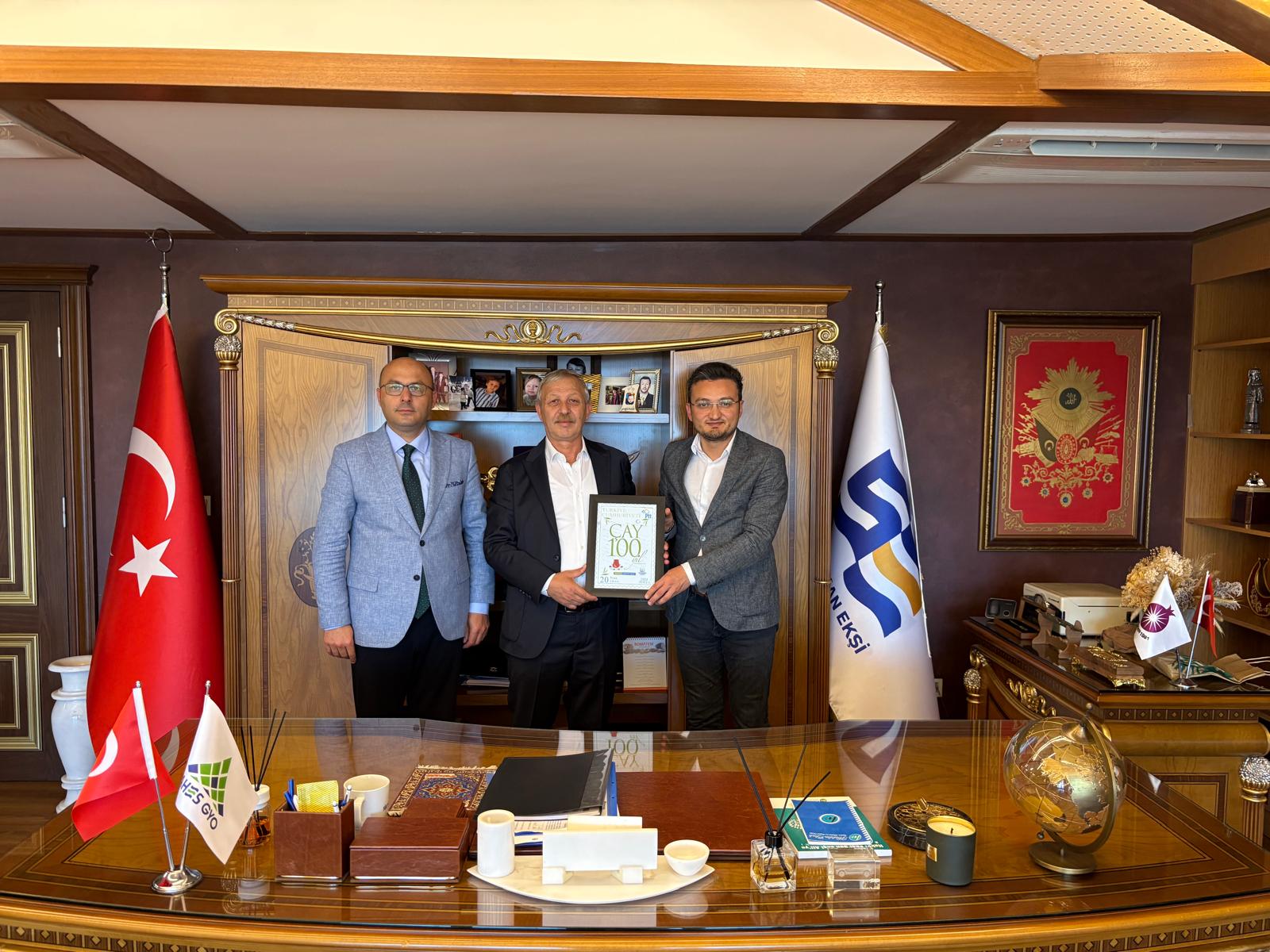 Ekşioğlu Vakfı Başkanı Ekşi’ye Başkentten ziyaret – Birlik Haber Ajansı