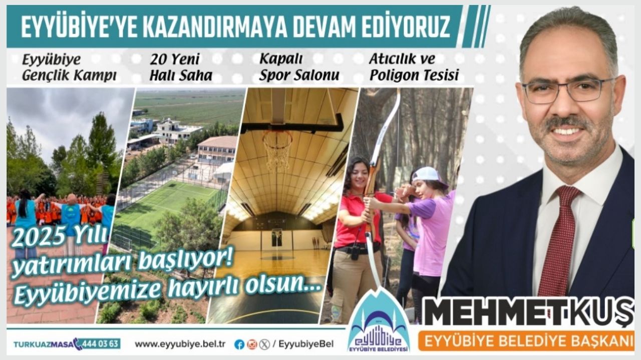 Eyyübiye’de gençliğe dev yatırım – Birlik Haber Ajansı