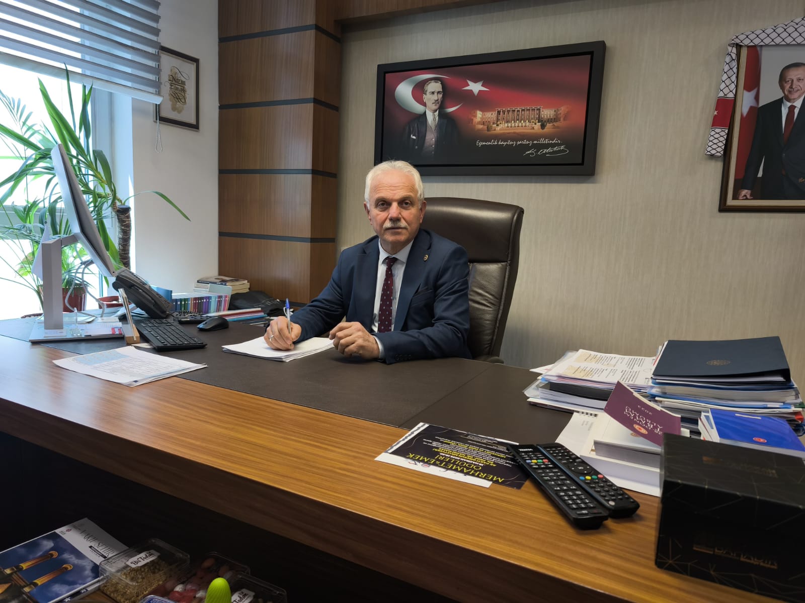 Meclis’in kapısı açık vekili Nazım Elmas – Birlik Haber Ajansı