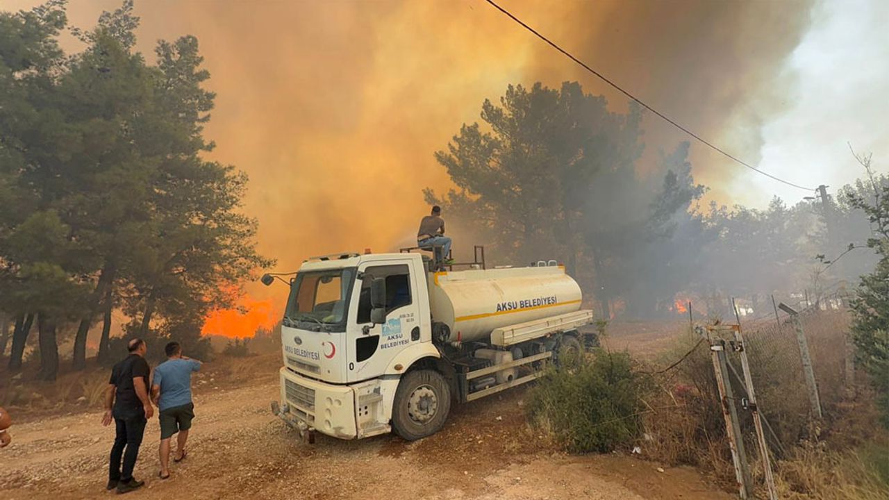 Antalya Aksu’da orman yangını: Müdahale sürüyor – Birlik Haber Ajansı