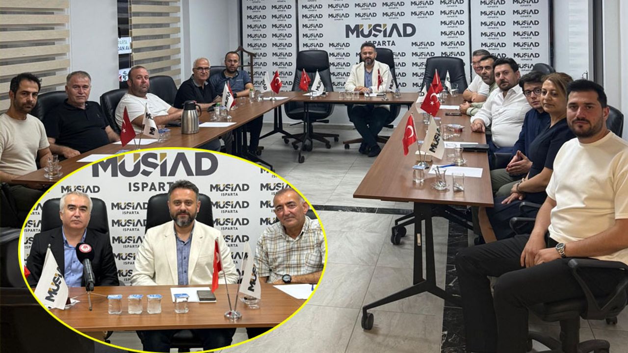 MÜSİAD Isparta şubesi’nden SDÜ ile ekonomi sohbeti – Birlik Haber Ajansı