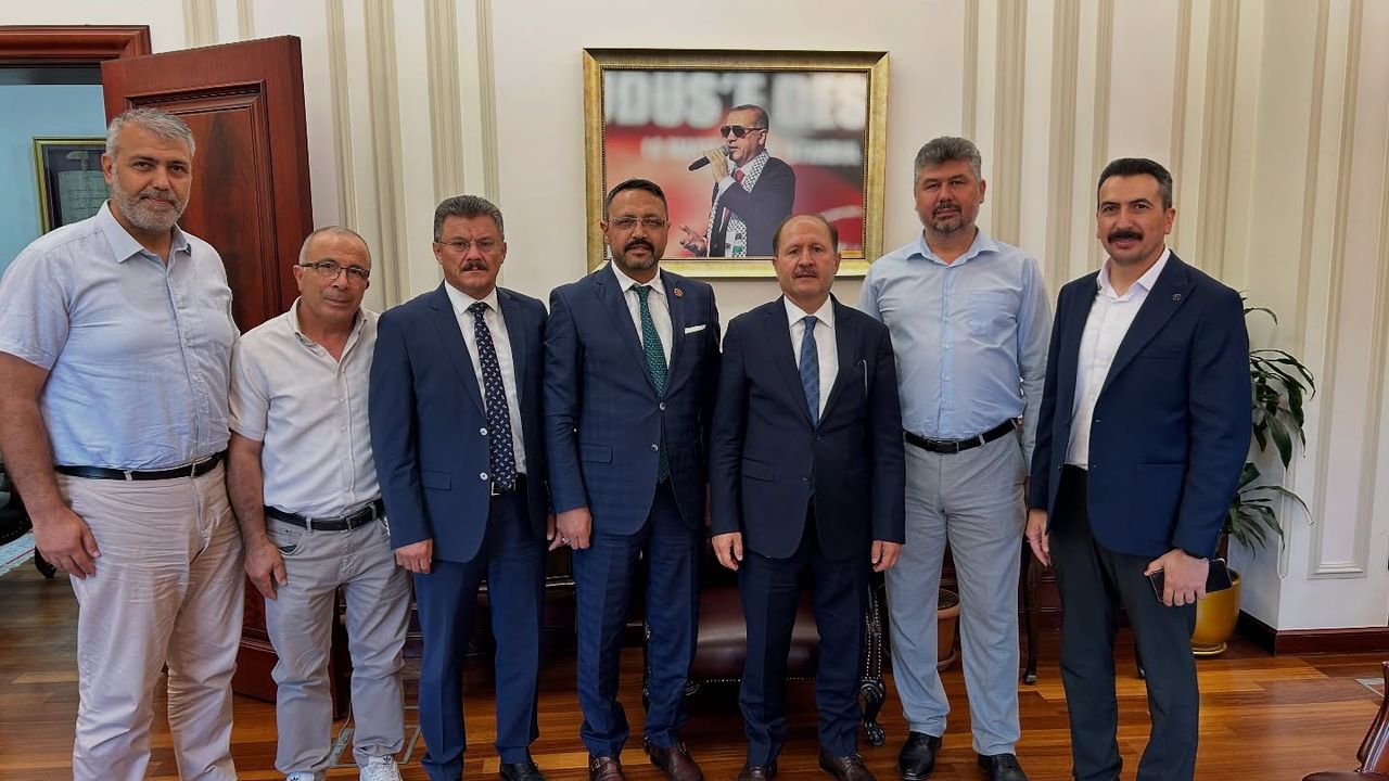 Ramazan Can, Kırıkkale Federasyonu’nu makamında ağırladı – Birlik Haber Ajansı