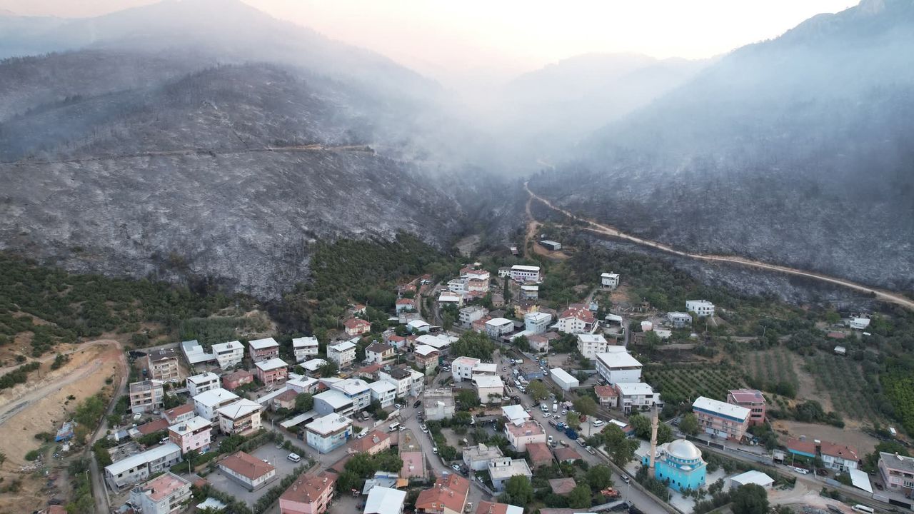 Türkiye’nin ciğerleri yandı: Çamla bezeli ormanlık alandan geriye kül yığınları kaldı – Birlik Haber Ajansı