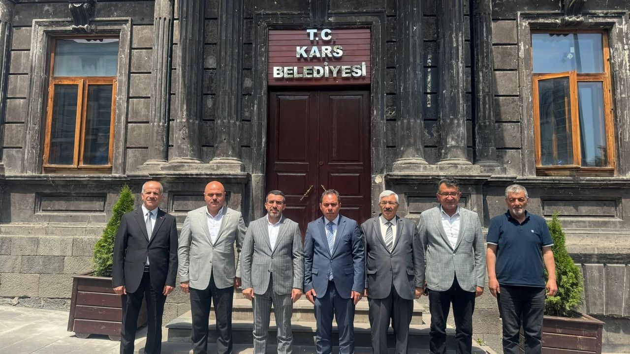 AK Parti Kars Milletvekili Adem Çalkın ve Heyetinden Başkan Senger’e ziyaret – Birlik Haber Ajansı