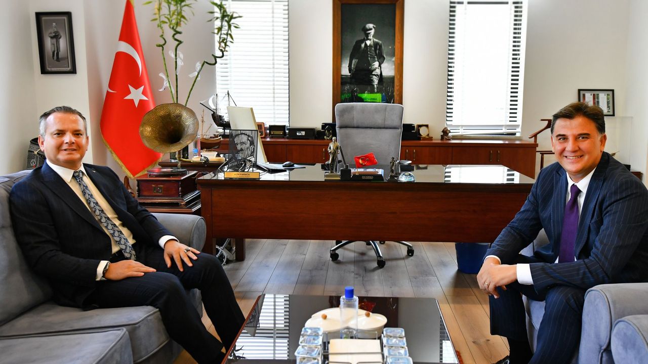 Kaymakam Fatih Akkaya’dan Başkan Karaca’ya iade-i ziyaret – Birlik Haber Ajansı