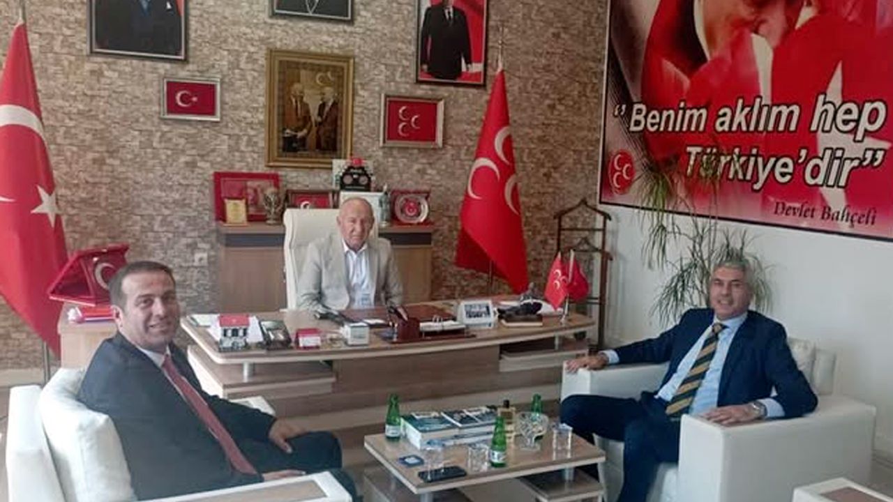Kaymakam Coşkun’dan MHP İlçe Başkanlığı’na ziyaret – Birlik Haber Ajansı