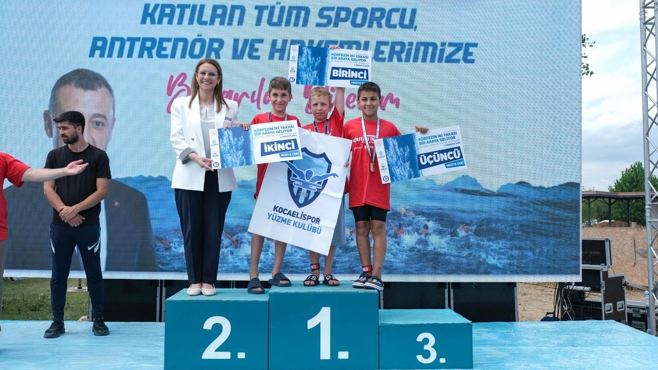 Körfezin iki yakası kulaçlarla birleşti – Birlik Haber Ajansı