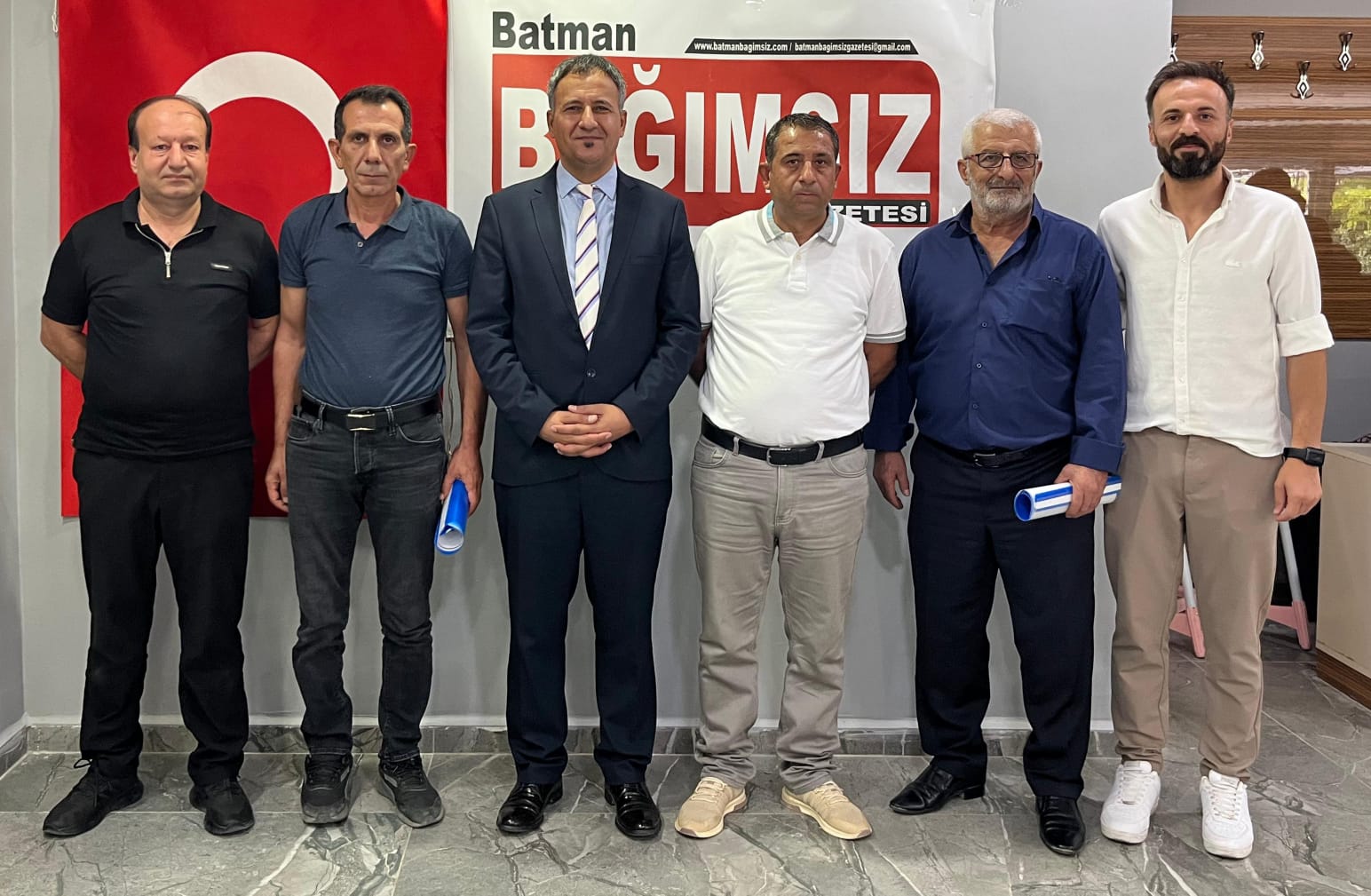 GMC BATMAN İLÇE BAŞKANLARI MAZBATALARINI ALDI