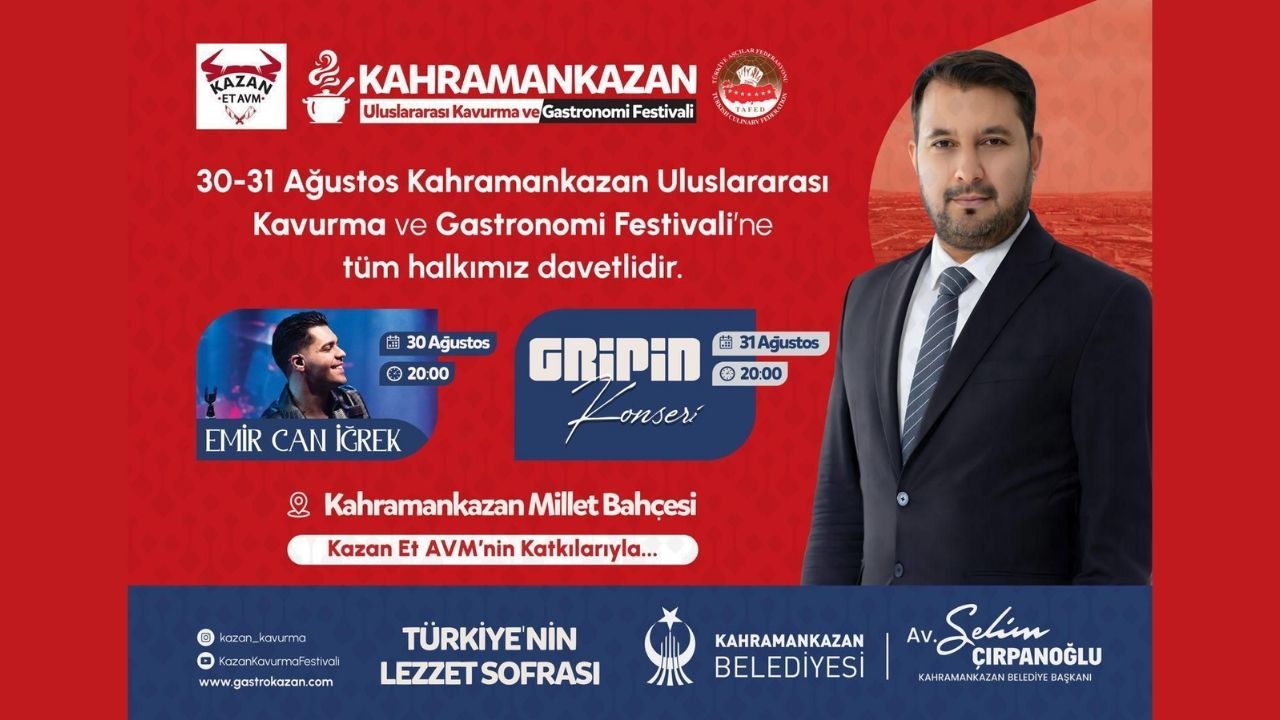 Kahramankazan’da etin ve lezzetin festivali başlıyor! – Birlik Haber Ajansı
