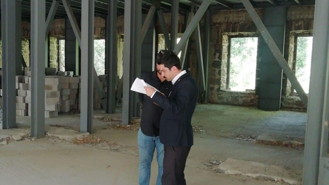 Kaymakam Muhammed Emin Tutal, Yeni Hükümet Konağı restorasyon projesini yerinde inceledi – Birlik Haber Ajansı