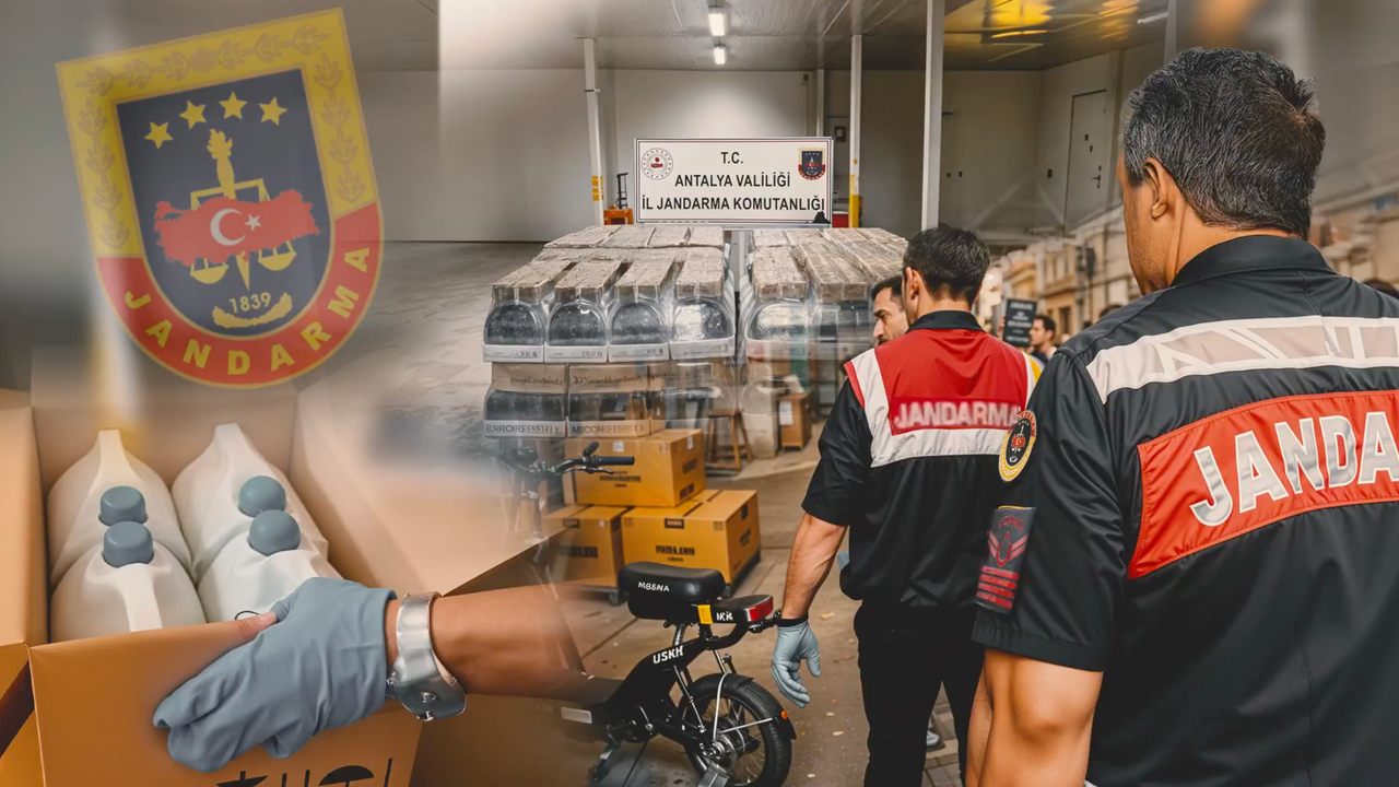 Antalya’da 119 bin 500 litre sahte alkol ele geçirildi – Birlik Haber Ajansı