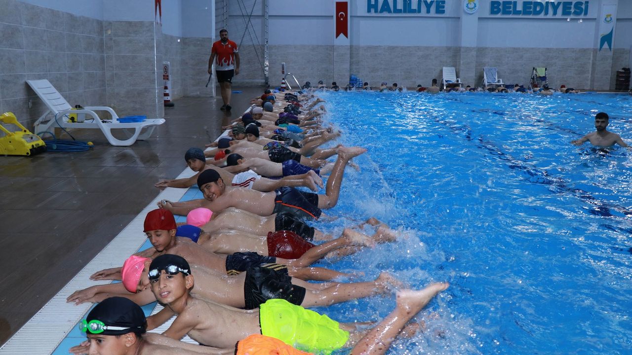 Havuz keyfi Haliliye’de çocukların ve gençlerin yüzünü güldürdü – Birlik Haber Ajansı