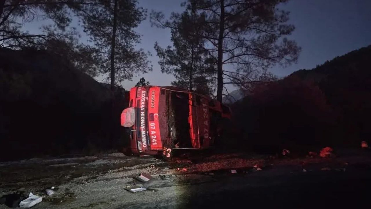 Serik Orman İşletme Müdürlüğü’ne bağlı arazöz kaza yaptı: 2 personel yaralı – Birlik Haber Ajansı