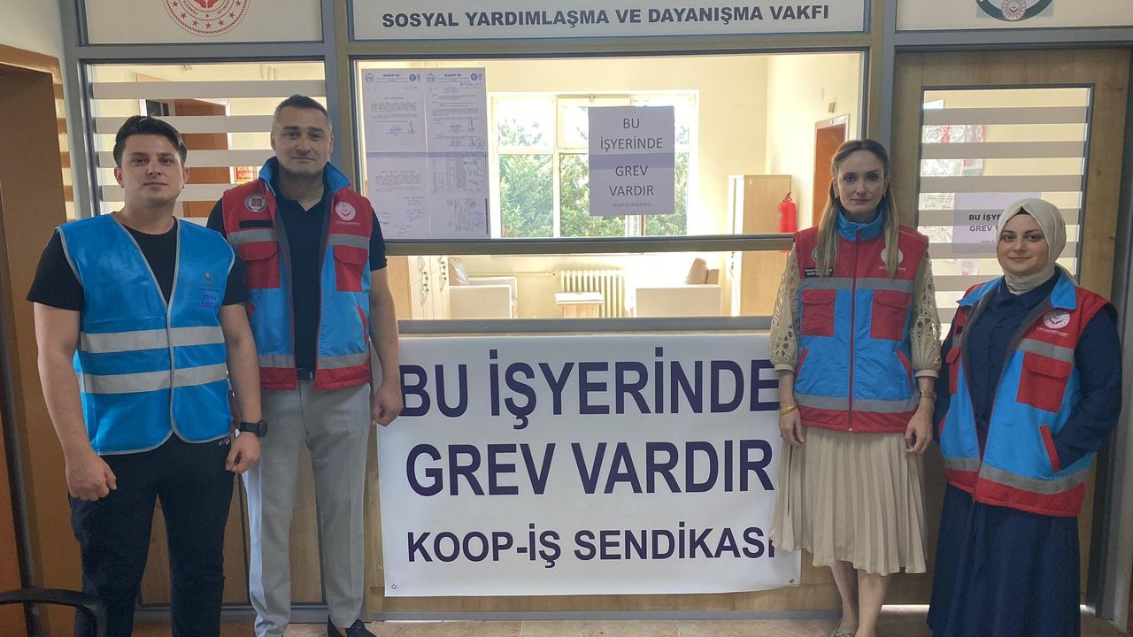 Koop-İş Sendikası grev kararı aldı: SYDV çalışanları iş bıraktı – Birlik Haber Ajansı